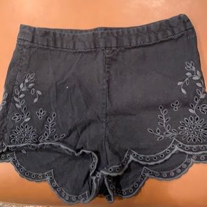 Free People Linen Shorts